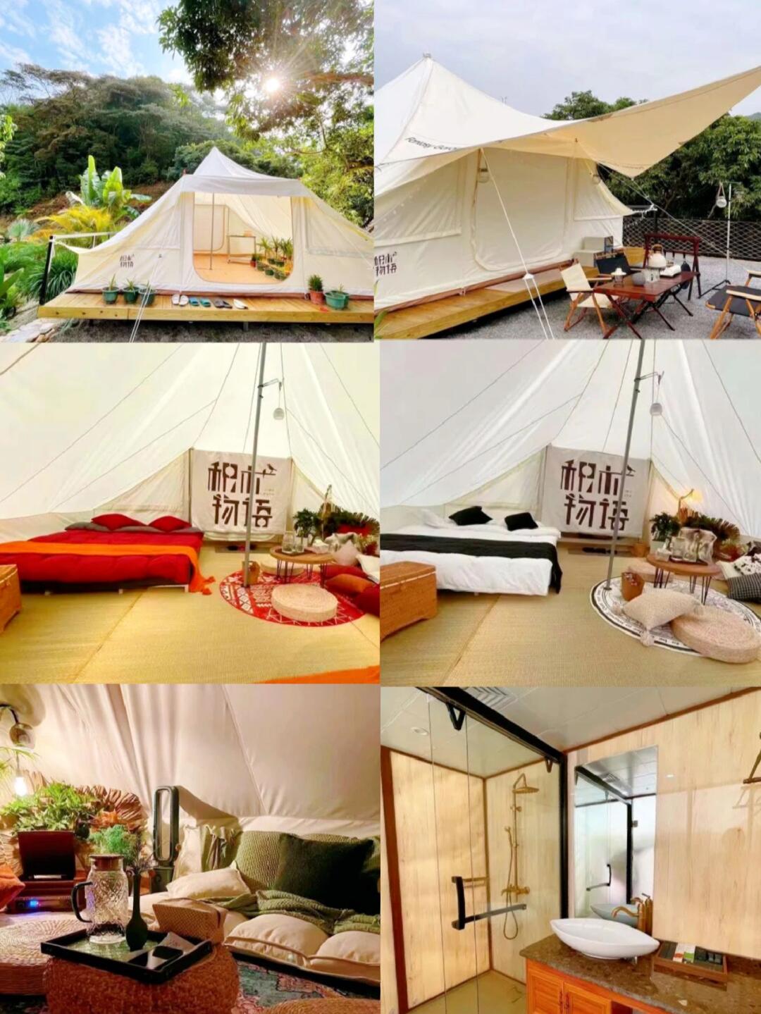 深藏山谷的治愈系露營地 獨(dú)享酒店式服務(wù)的自然之旅